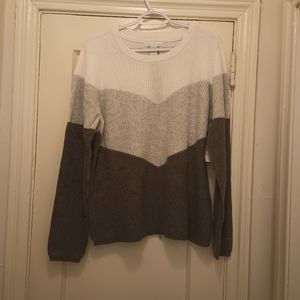 Zipper back sweater by Design History XL new